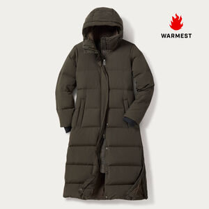Women's Ruffer Puffer Arctic Down Extra-Long Coat