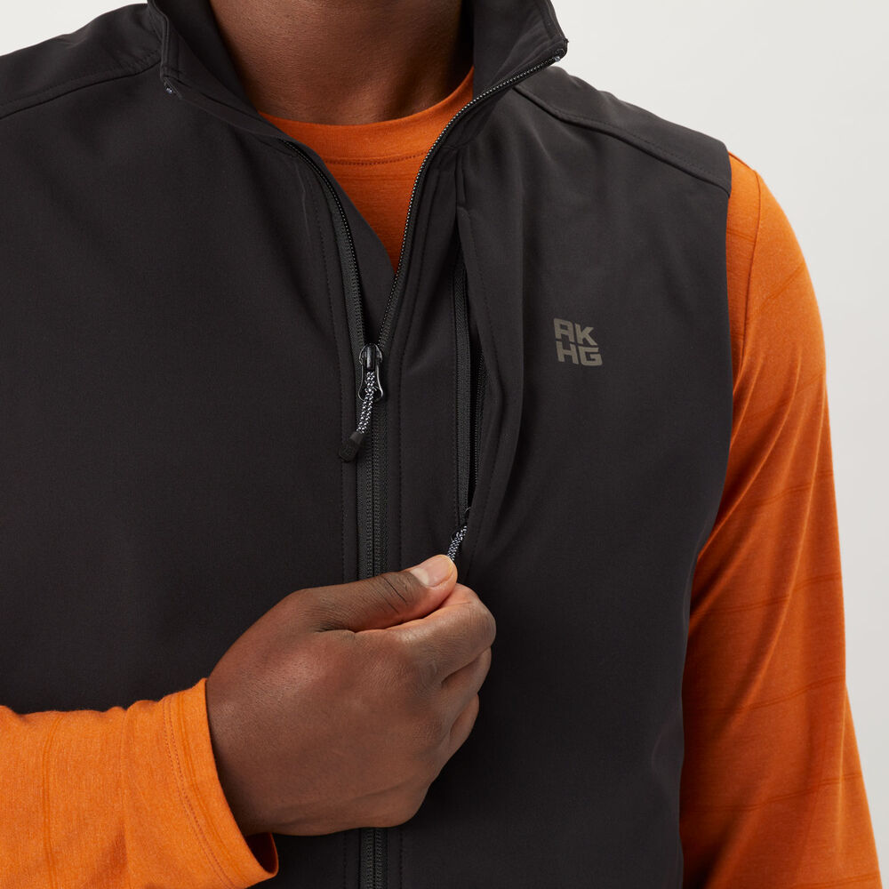Men's AKHG Free Clime Soft Shell Vest Main Image
