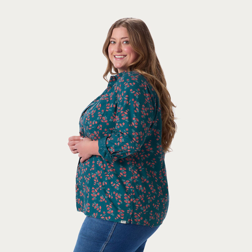 Women's Plus Free Swingin' Flannel Shirt Main Image
