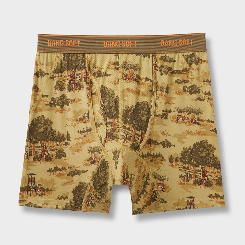 Men's Dang Soft Pattern Boxer Briefs Main Image