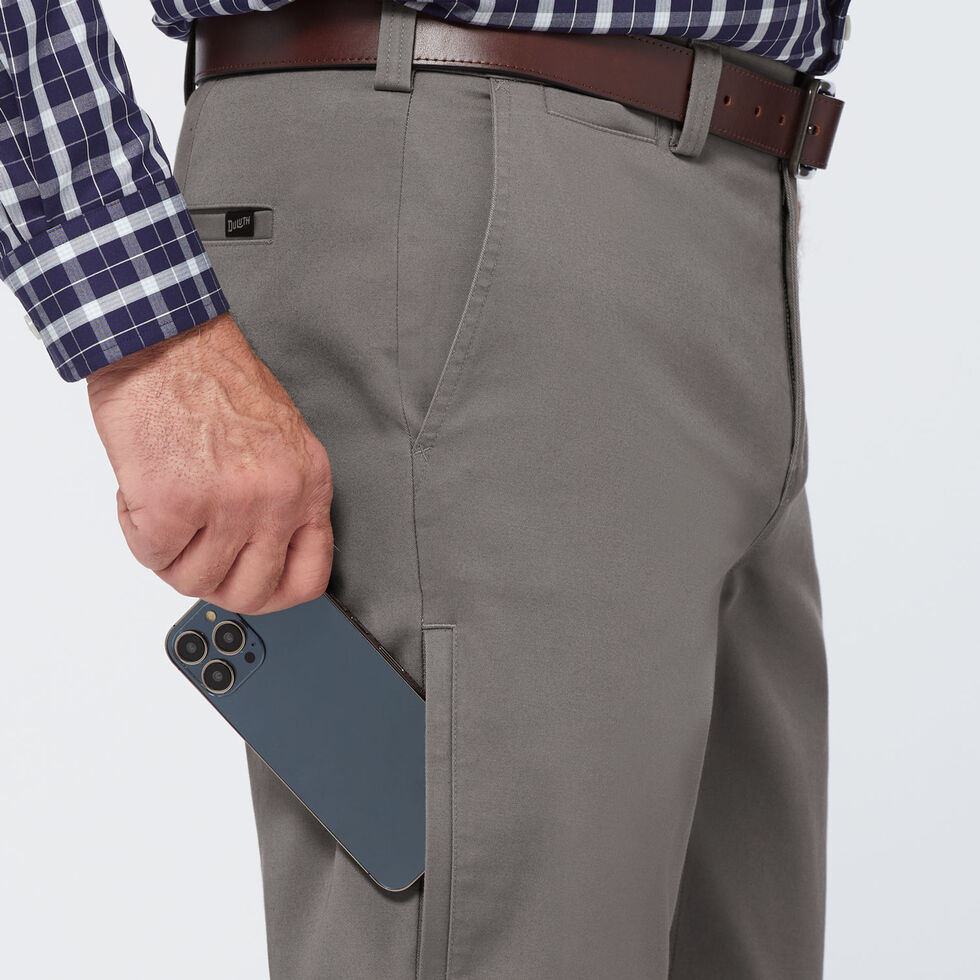 Men's DuluthFlex Ballroom Slim Fit Khaki Pants | Duluth Trading Company
