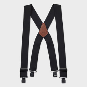 Duluth X-Back Clip Suspenders BLK ONESIZE