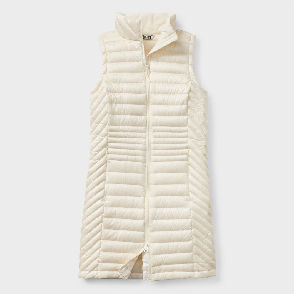 Women's Down Right Long Vest Main Image