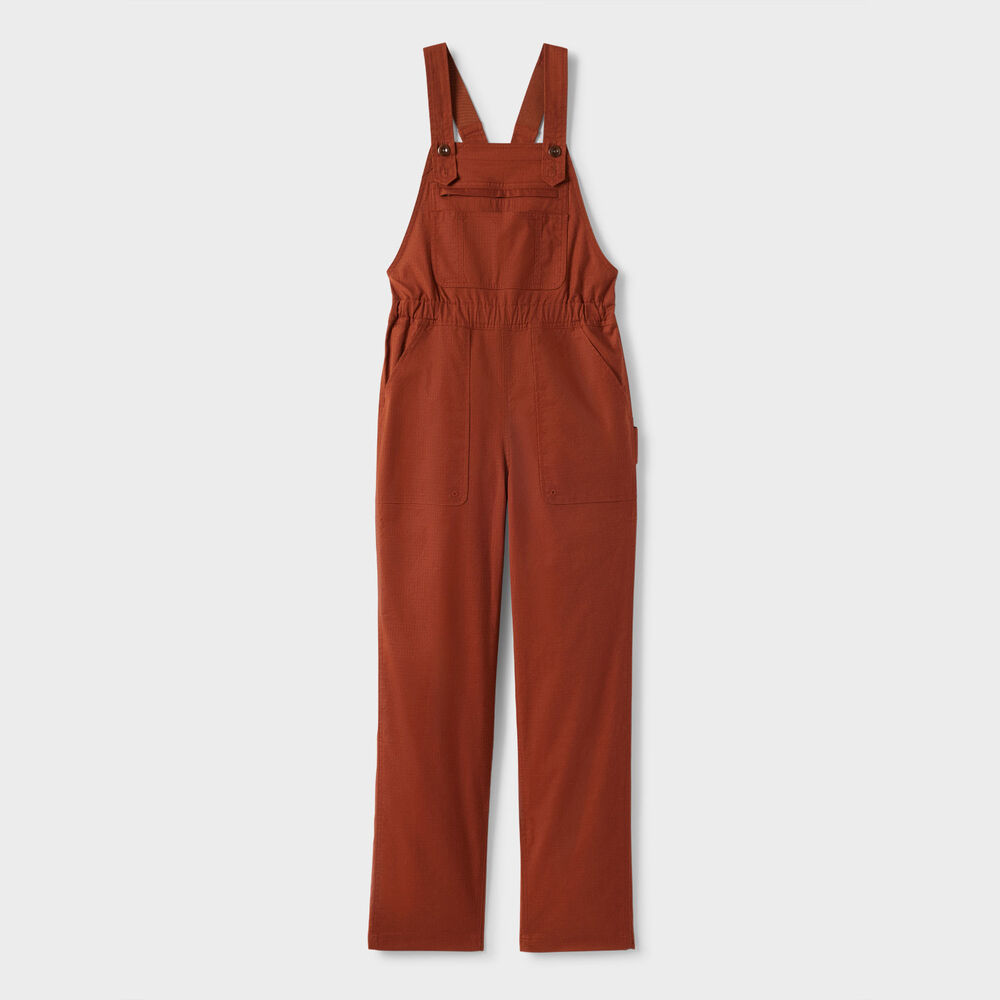 Women's Hempstop Pull-On Bib Overalls Main Image