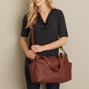 Lifetime Leather Large Tote