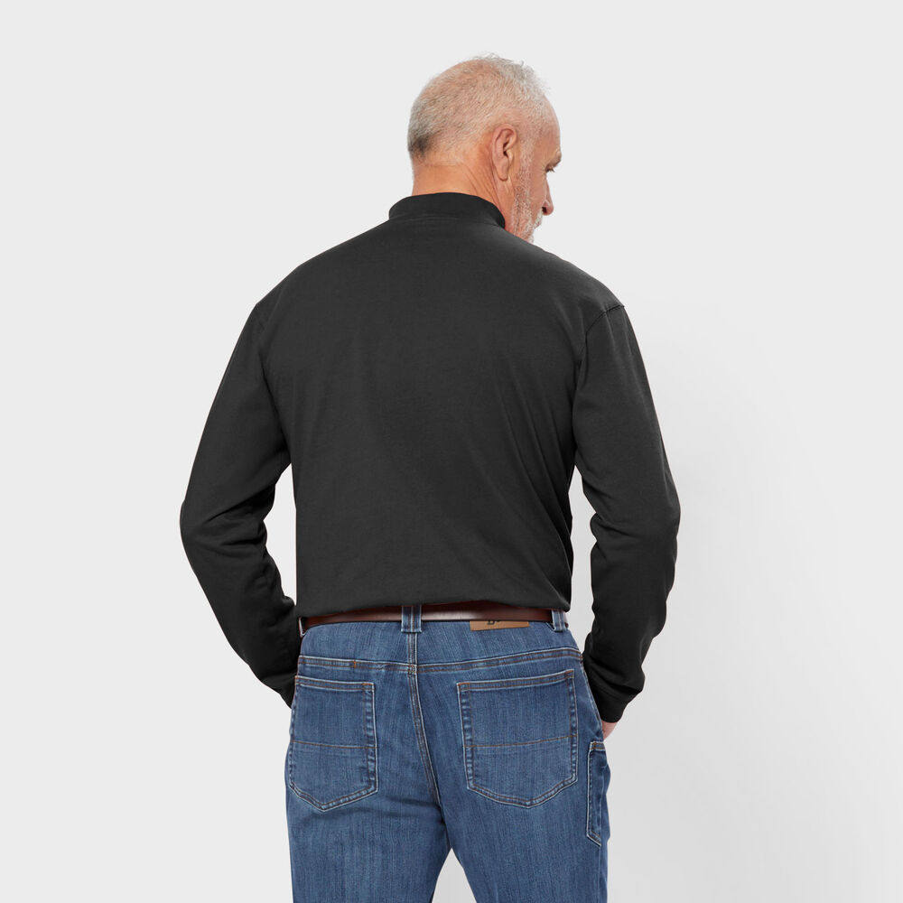  Men's Longtail T Relaxed Fit Mock Turtleneck Main Image