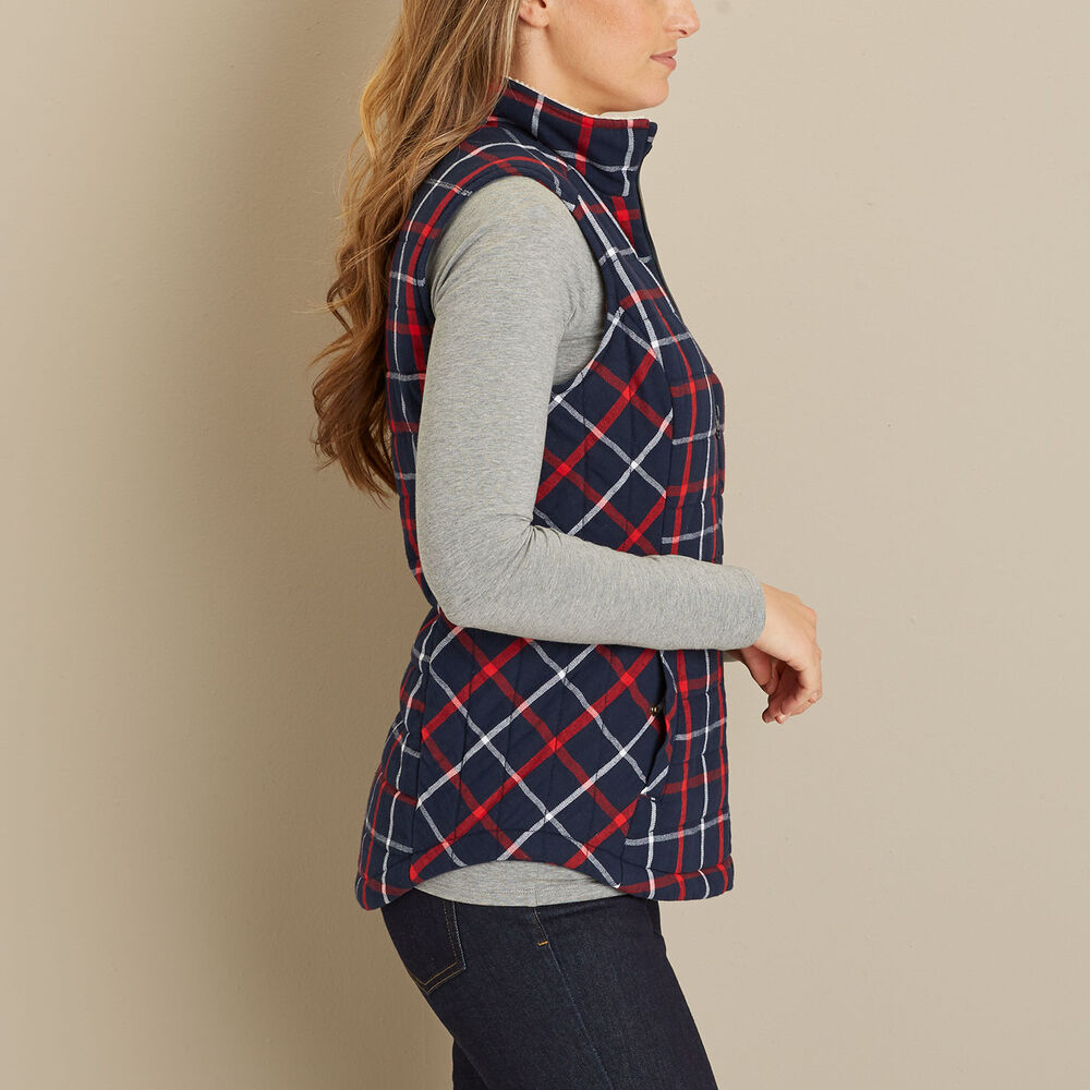 Women's Insulated Holiday Vest Main Image
