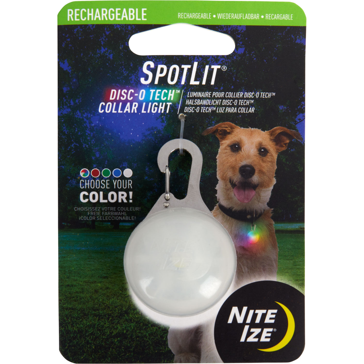 Spotlit led collar discount light