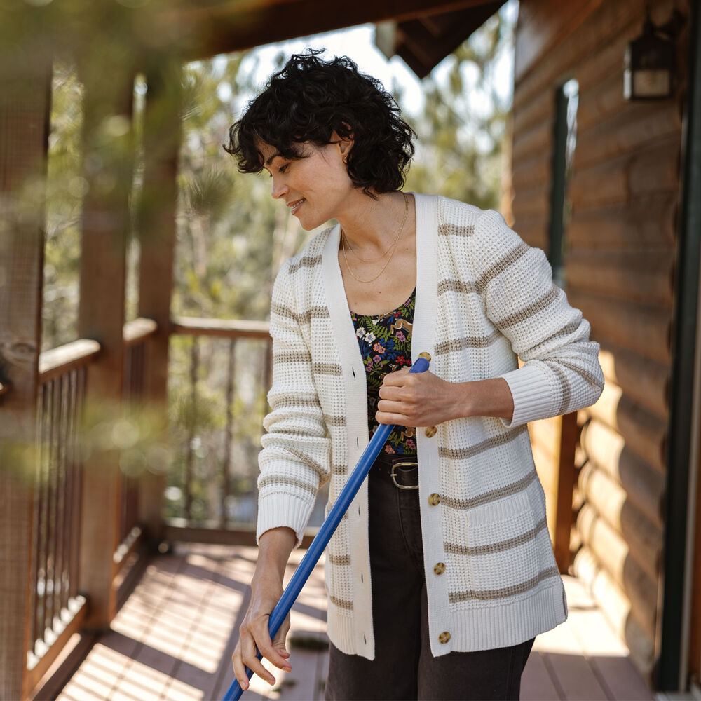 Women's Heritage Waffle Stitch Cardigan Main Image