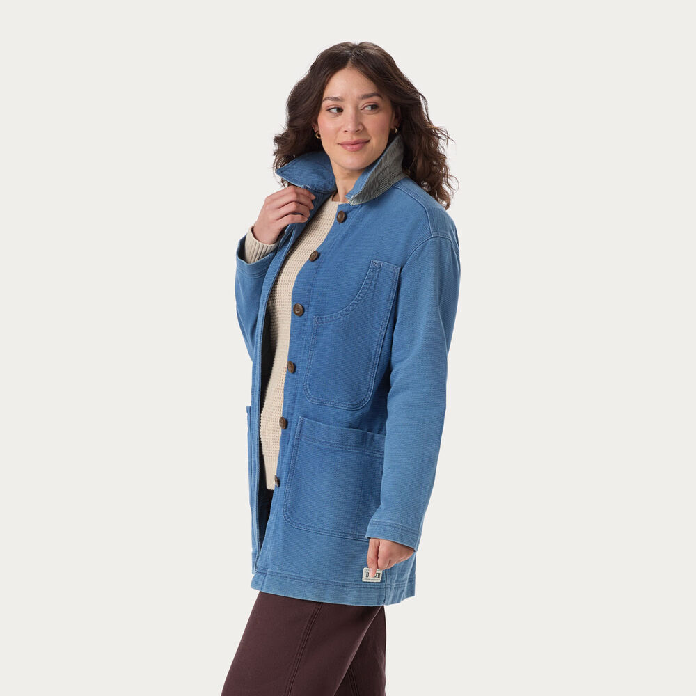 Women's Indigo Chore Duster Main Image