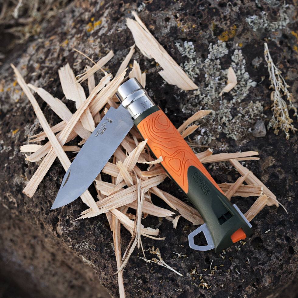 Opinel No. 12 Explore Bushcraft & Hunting Knife - Awesome Tools