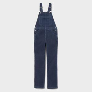 Women's Cozy Corduroy Straight Leg Bib Overalls