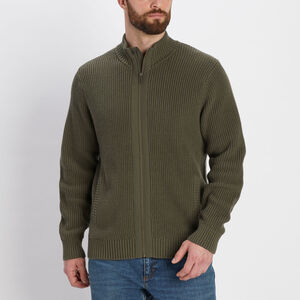 Men's Brigadier Full Zip Mock Sweater