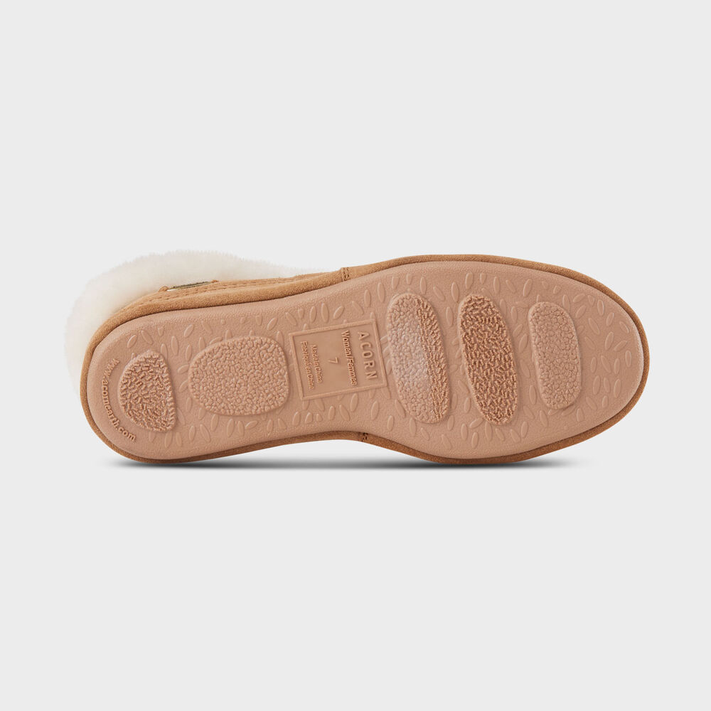 Women's Acorn Genuine Shearling Slippers Main Image