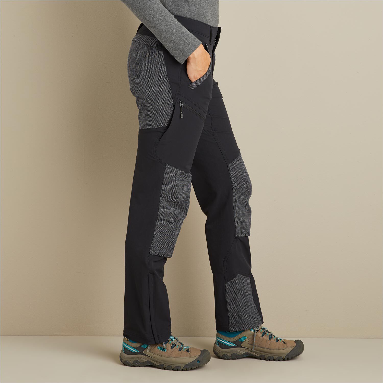 Slim Fit Straight Leg Work Pants- Charcoal Grey – Espinoza's Leather