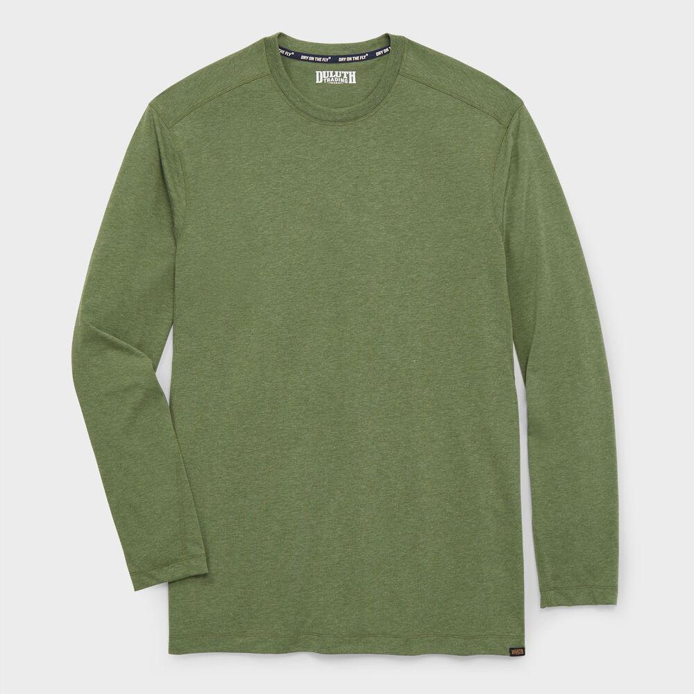Men's Dry on the Fly Relaxed Fit Long Sleeve Crew Main Image