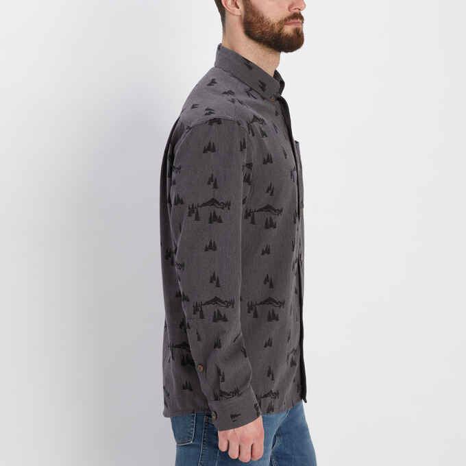 Men's Holiday Untucked Relaxed Fit Long Sleeve Shirt Duluth Trading