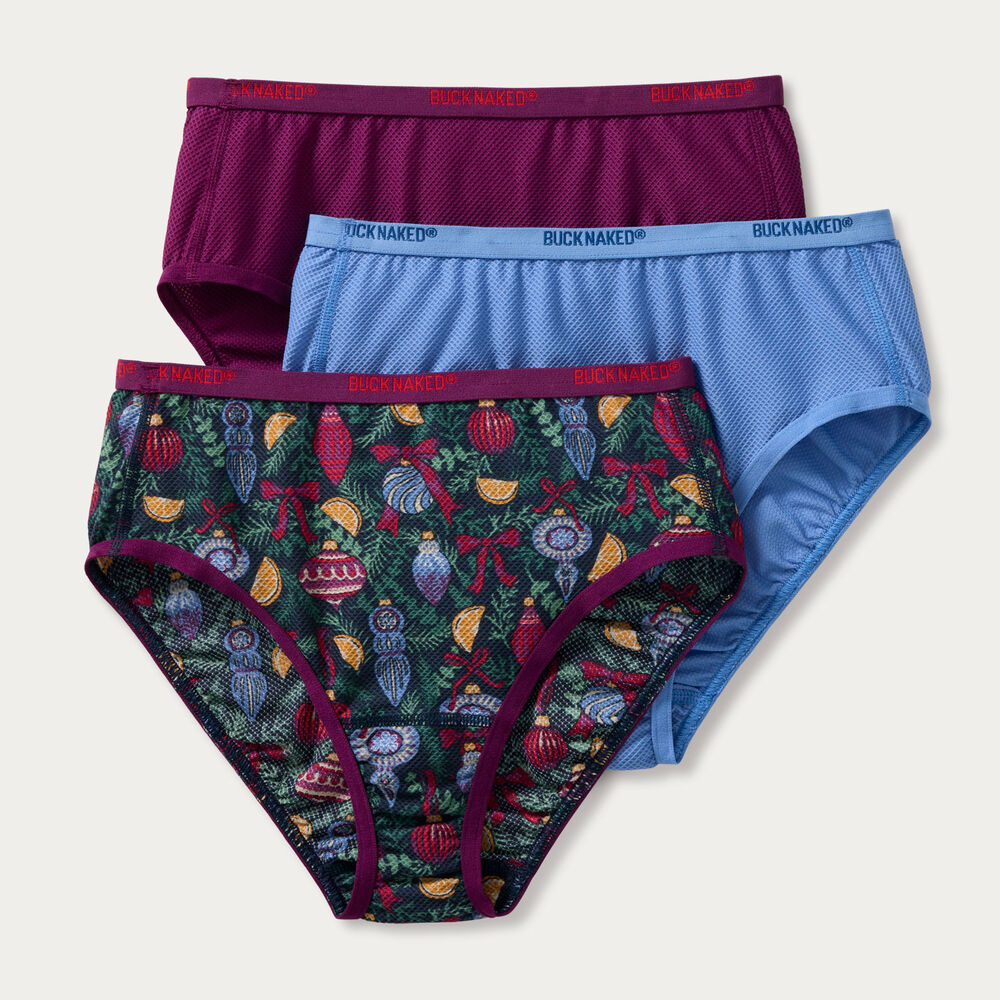 Women's Buck Naked Briefs 3-Pack Main Image