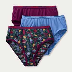 Women's Buck Naked Briefs 3-Pack