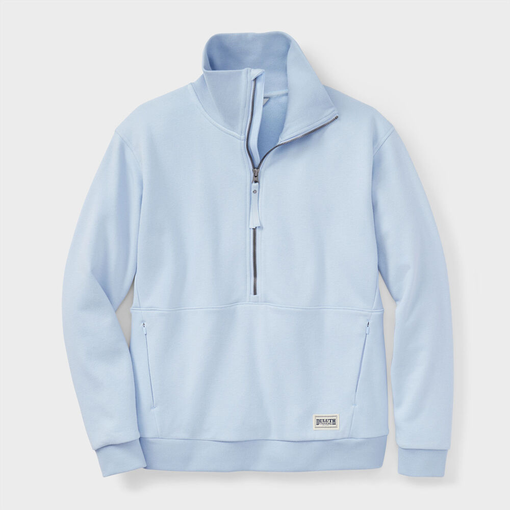 Women's Lazy French Terry 1/4 Zip Pullover BOL LRG Main Image