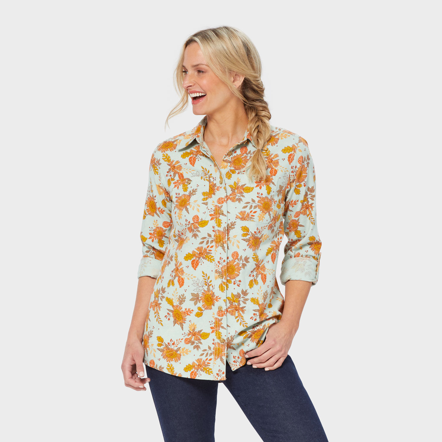 Women's Free Swingin' Flannel Tunic | Duluth Trading Company