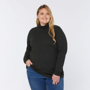 Women's Plus Lightweight Longtail T Turtleneck