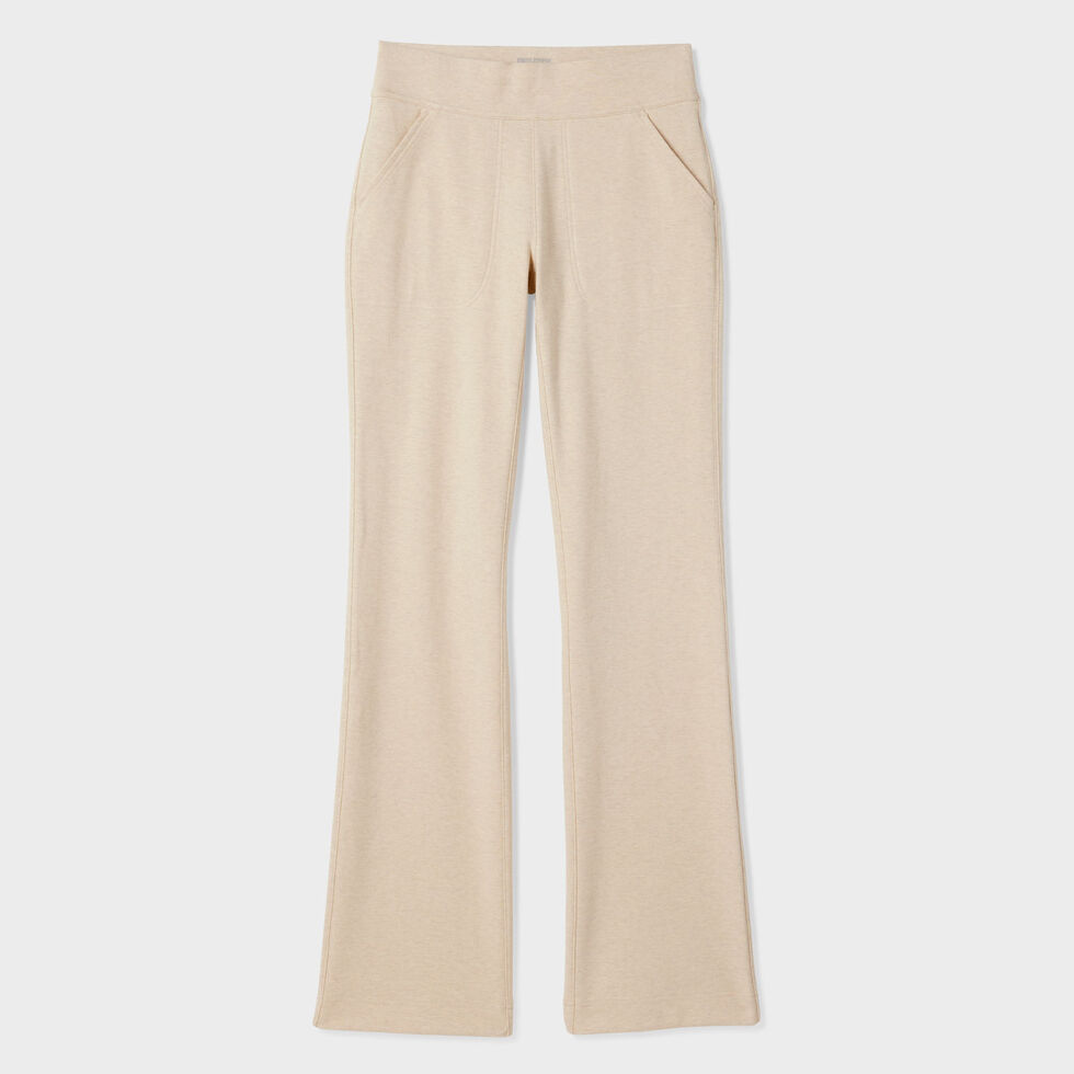 Women's NoGA Naturale Cotton Knit Bootcut Pants Duluth Trading