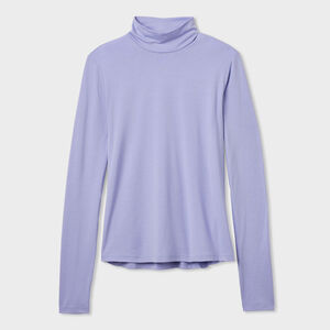 Women's AKHG Renew Bamboo Long Sleeve Mock
