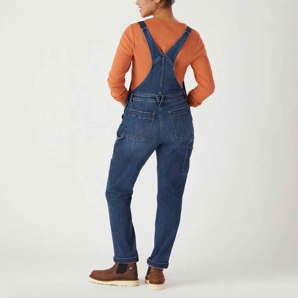 Women's Double Flex Denim COOLMAX Overalls Main Image