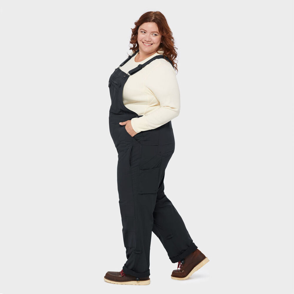 Women's Plus Heirloom Gardening Lined Bib Overalls Main Image