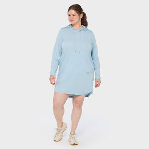 Women's Plus AKHG Sunflare High-UPF Cooling Dress