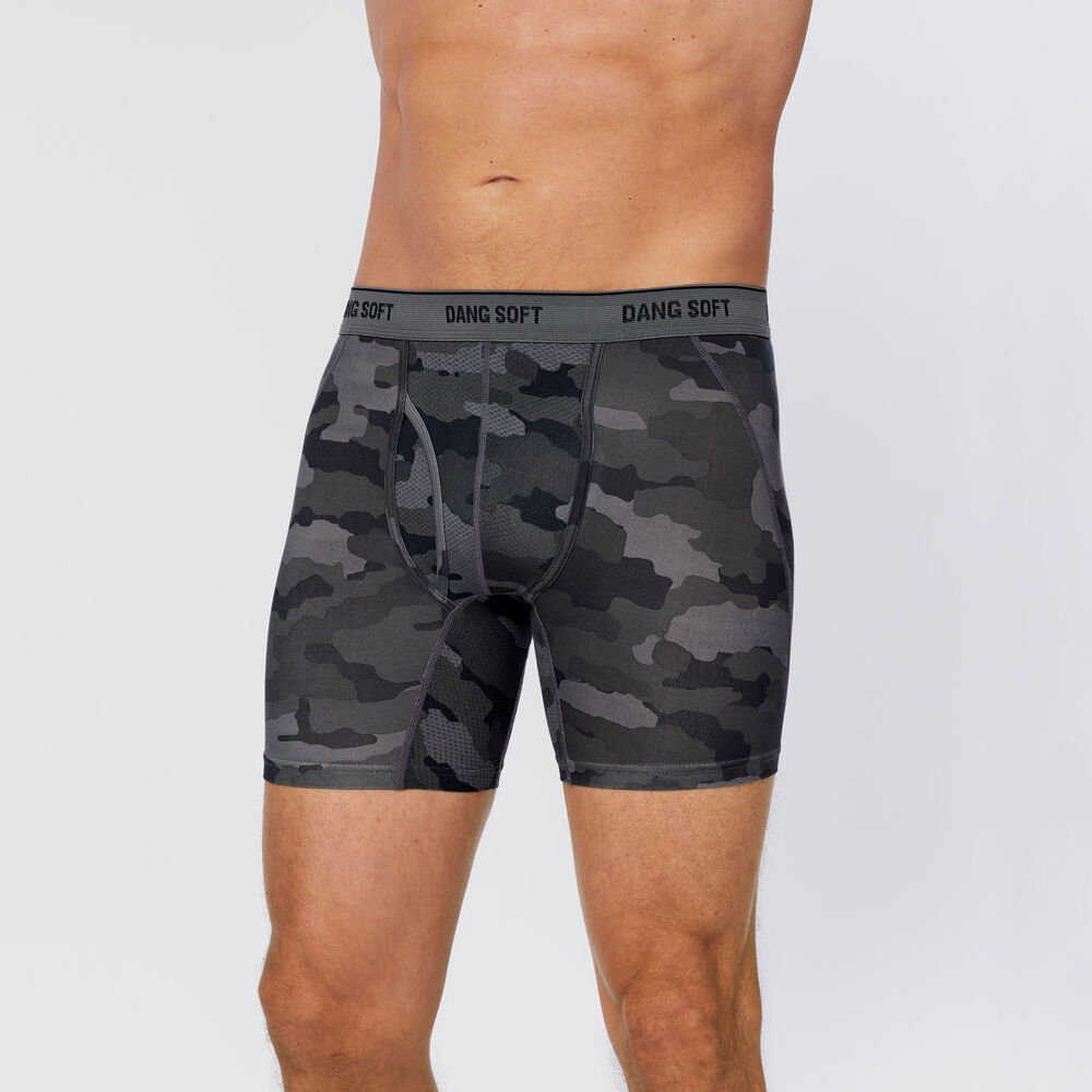 Men's Dang Soft Pattern Boxer Briefs Main Image