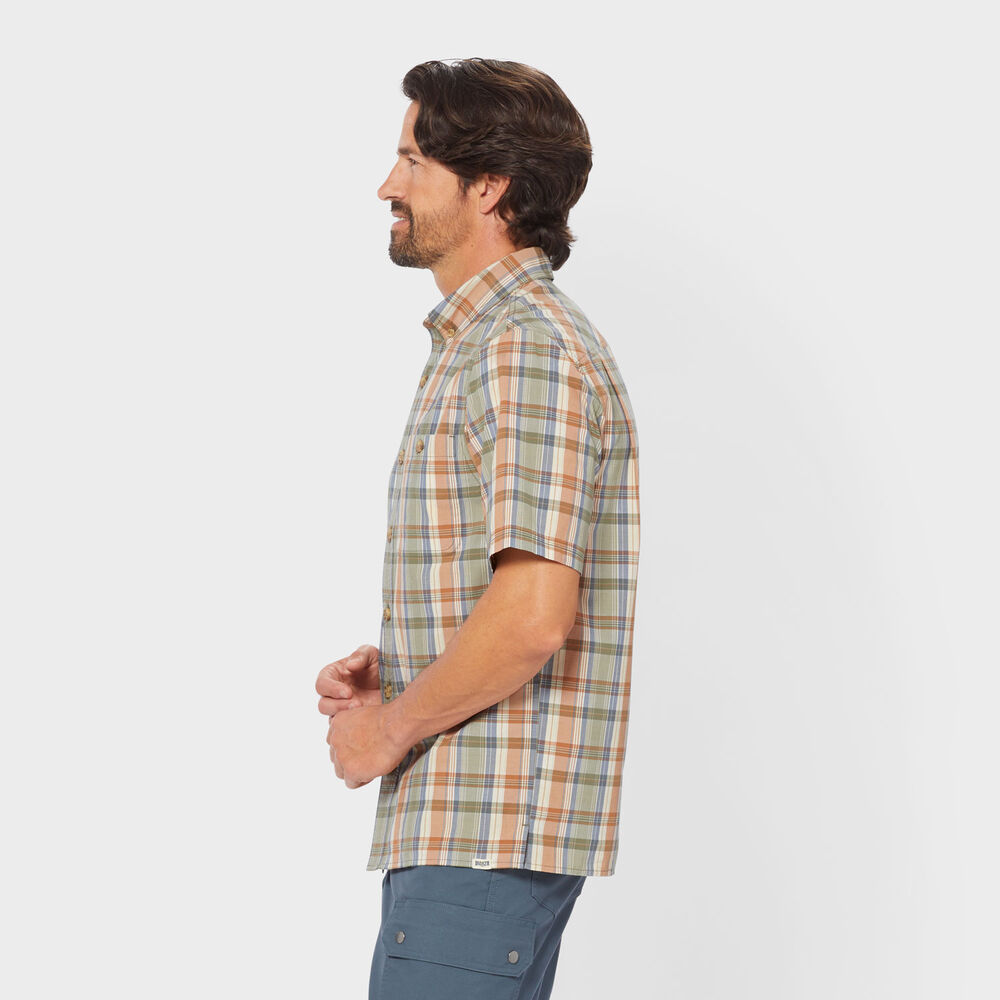 Men's BBQ Slim Fit Short Sleeve Shirt Main Image