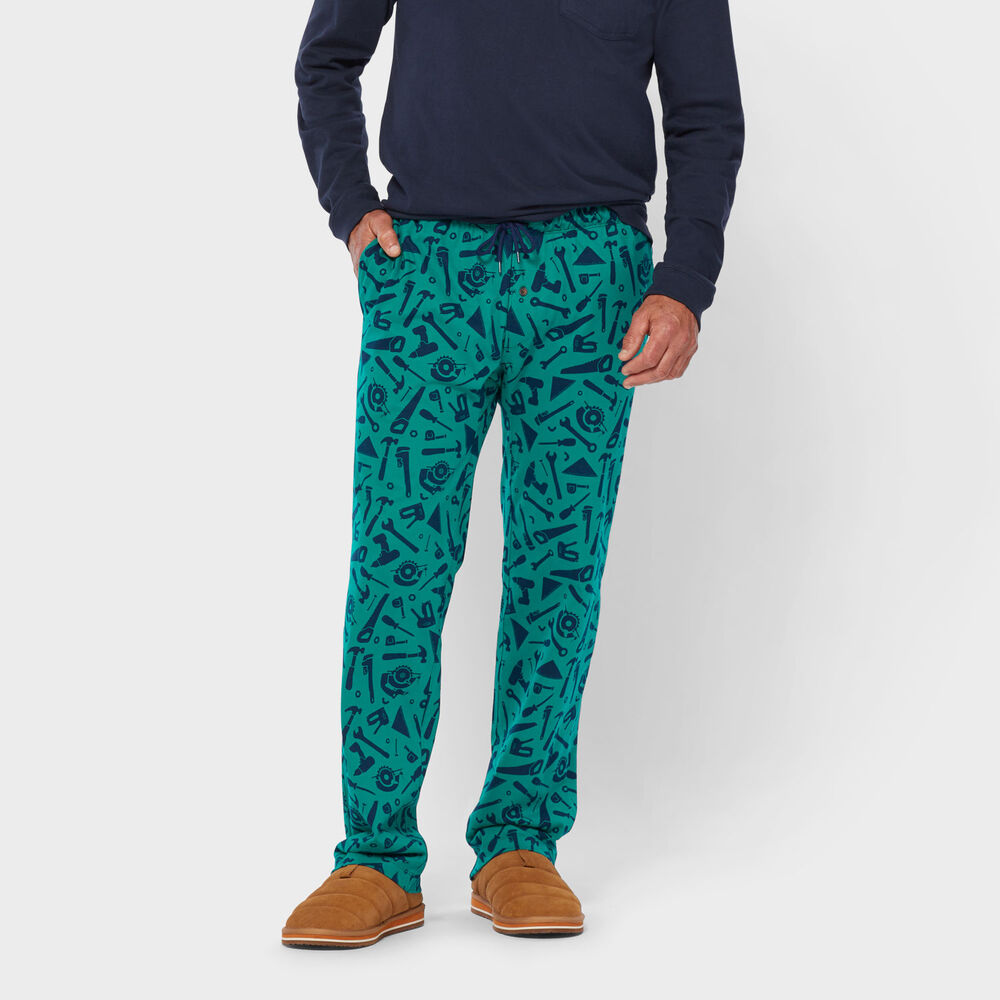 Men's Lumber Jams Cotton Pajama Bottoms Main Image