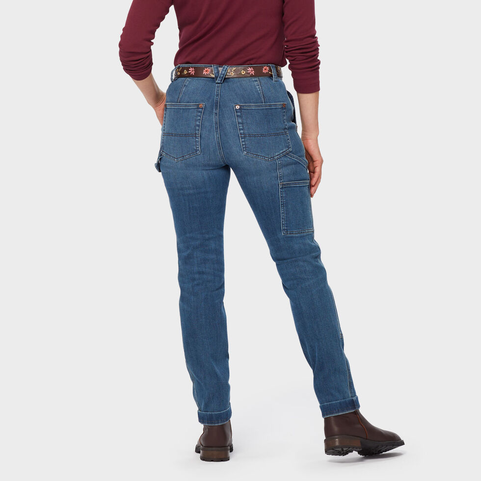 Women's Double Flex Denim Slim Leg Jeans Duluth Trading Company