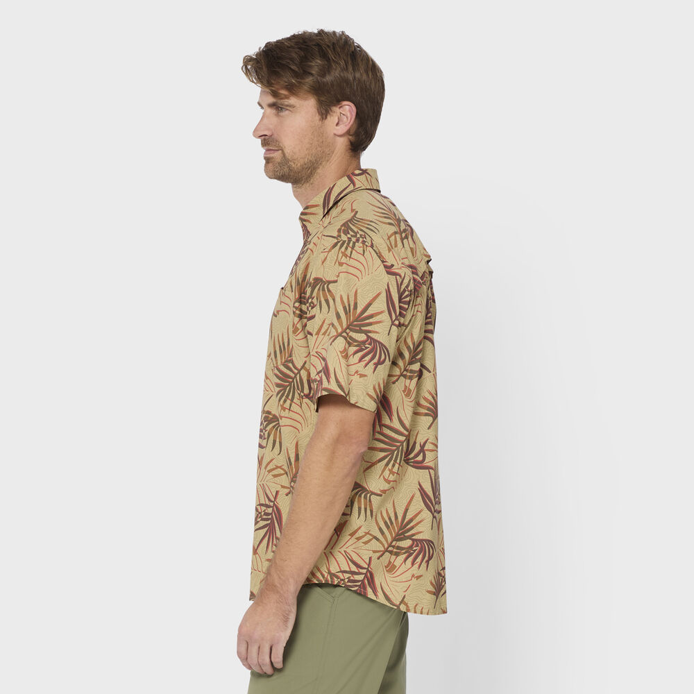 Men's AKHG Mountain Stream Relaxed Fit Short Sleeve Shirt Main Image