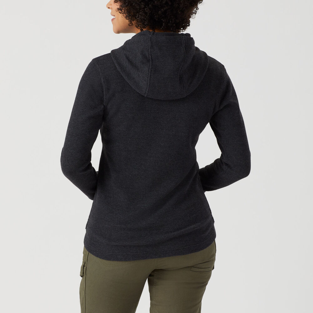 Women's Burly Thermal Long Sleeve Hoodie Main Image