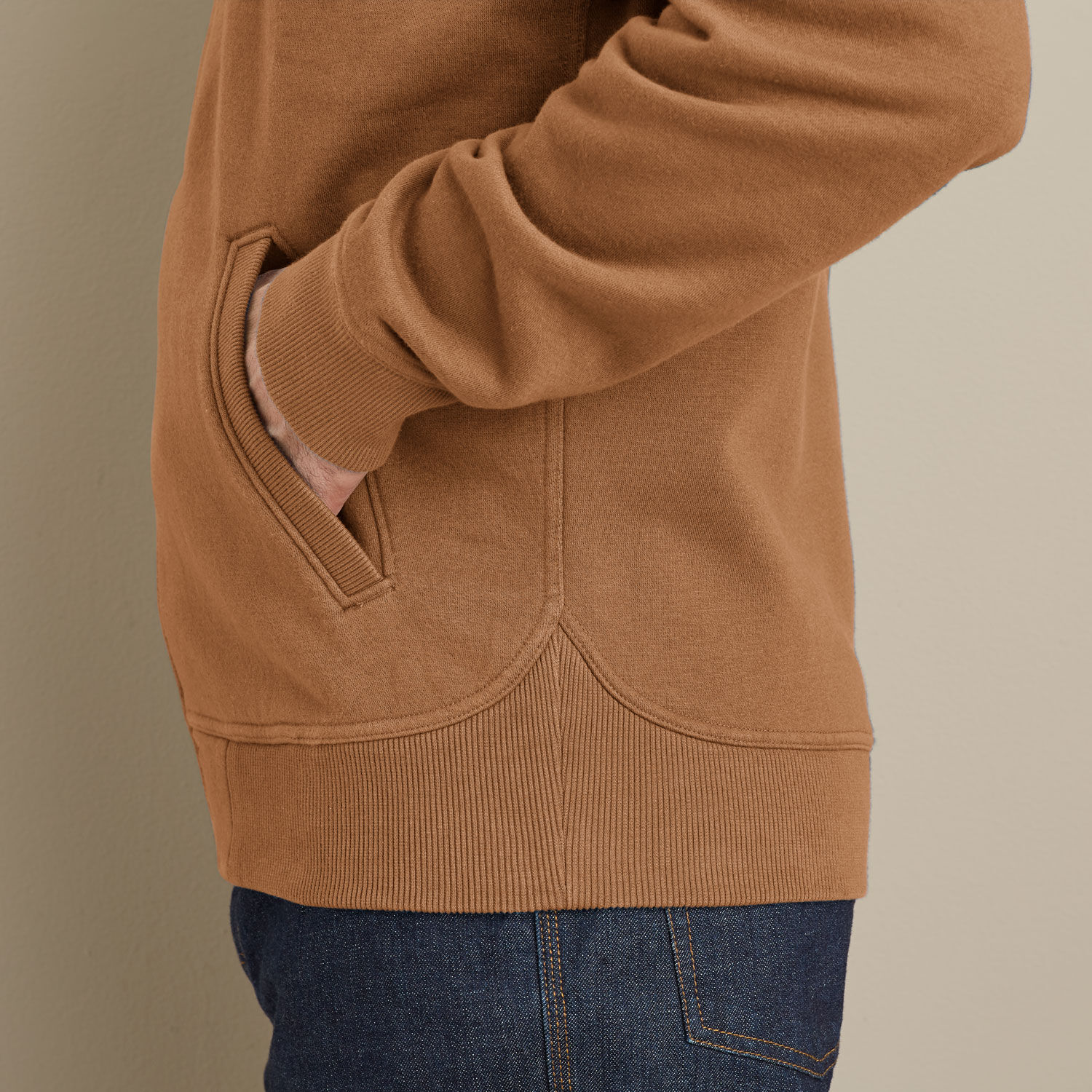 Men's Souped-Up Sweats Full Zip Hoodie with Storm Cotton | Duluth