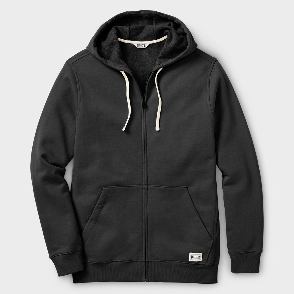 Men's Souped-Up Sweats Full Zip Hoodie BLK 2XL Main Image