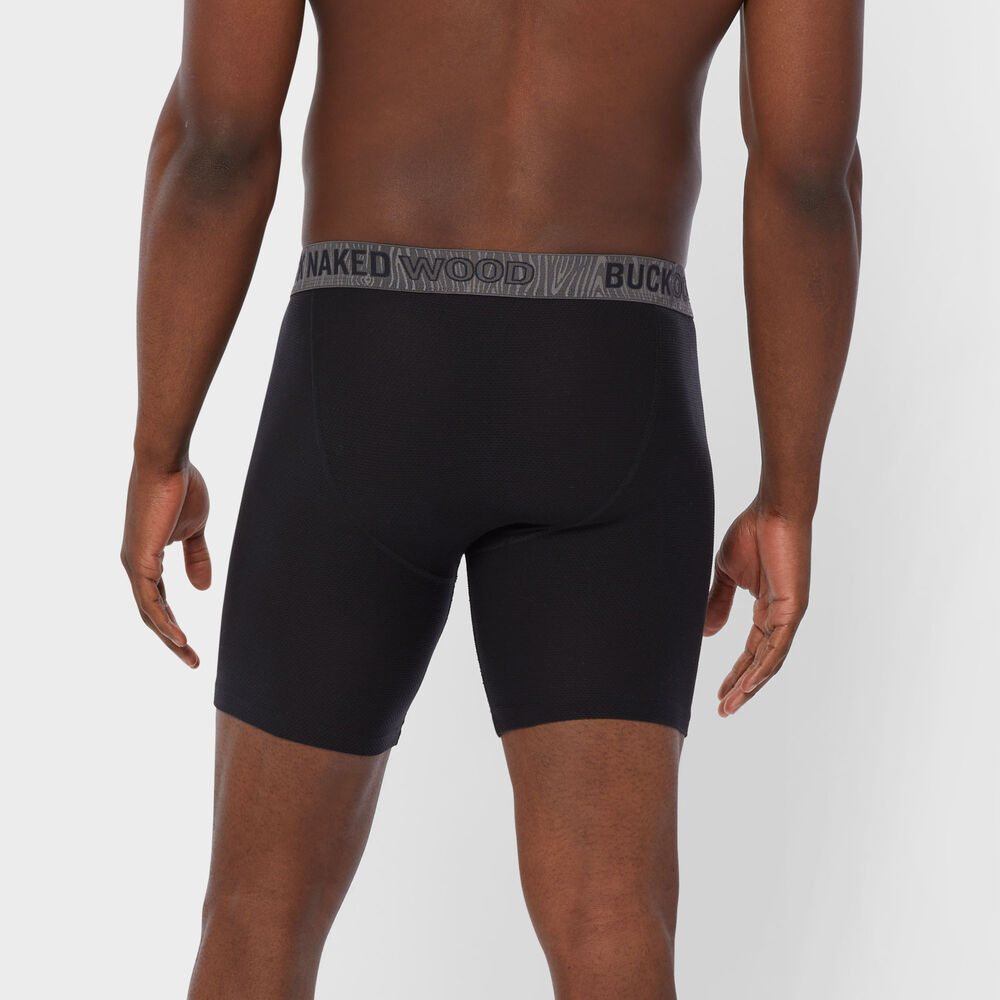 Men's Buck Naked Wood Bullpen Boxer Briefs Main Image