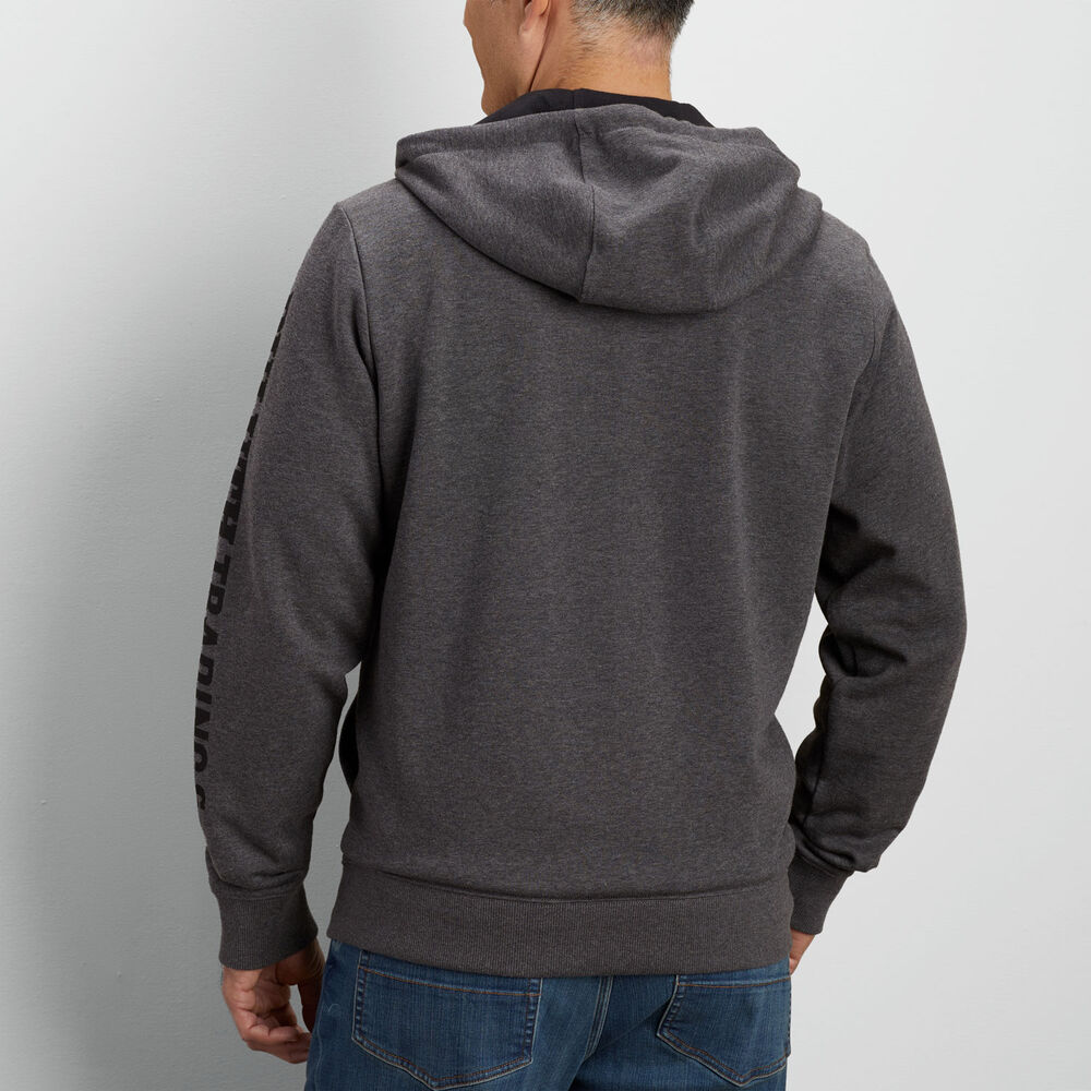 Men's Midweight Relaxed Fit Full Zip Hoodie Sweatshirt Main Image