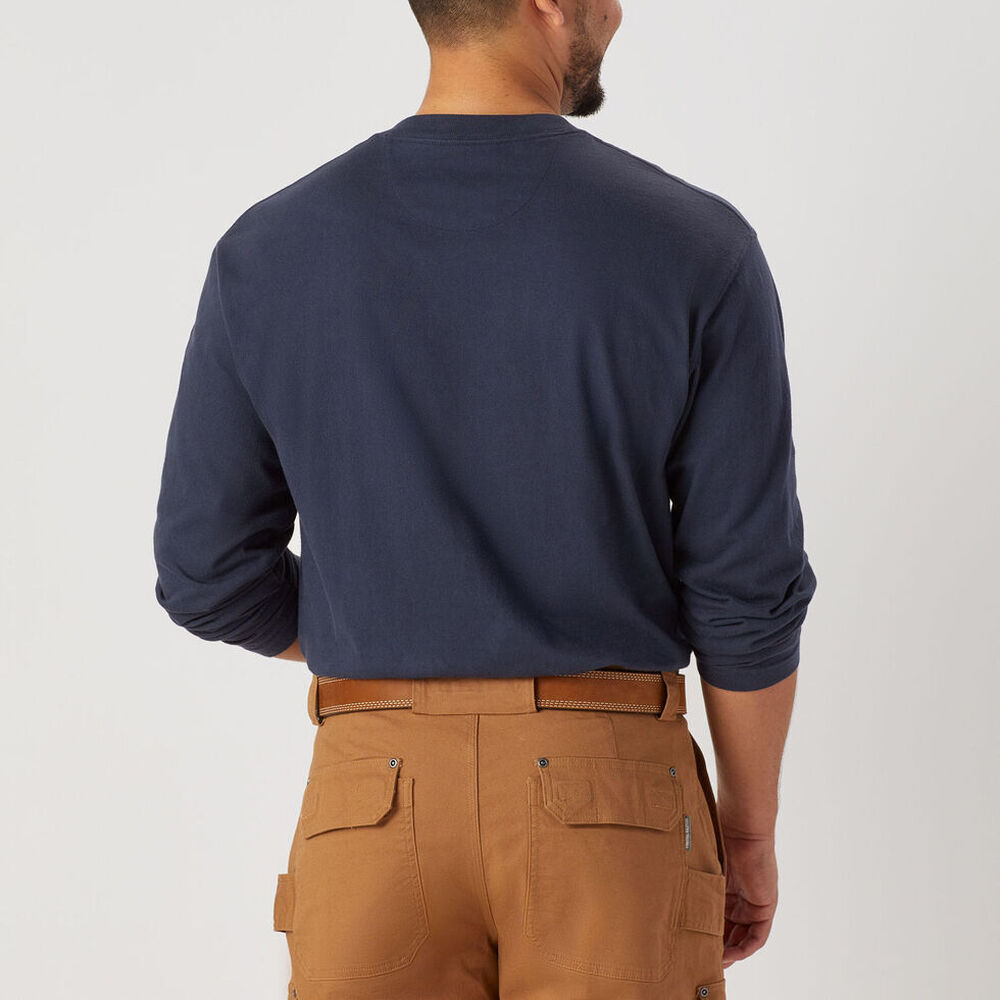 Men's Longtail T Relaxed Fit LS Henley T-Shirt Main Image