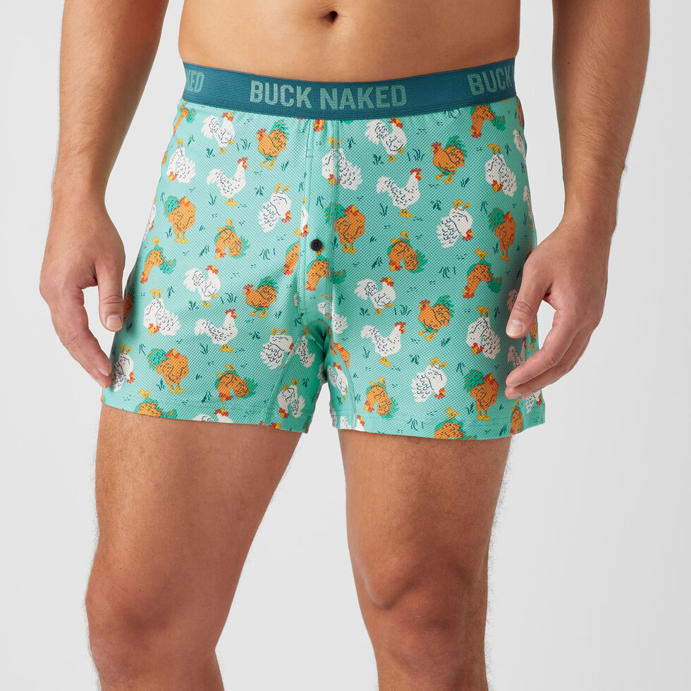 Duluth Trading Buck Naked Extra Short Boxer Brief Mens Size 2XL (44-46)  Blue - Helia Beer Co