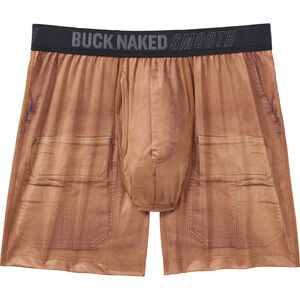Men's Buck Naked Collaboration Print Boxer Briefs