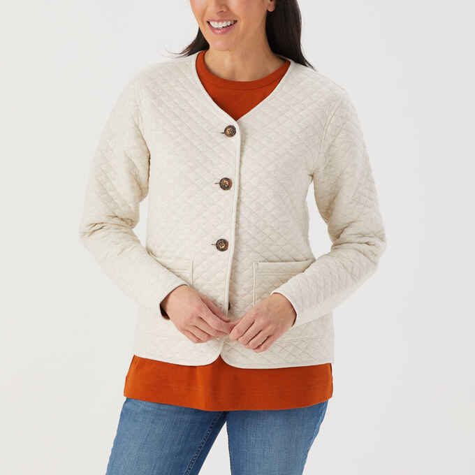 Women's Quilted Chore Coat