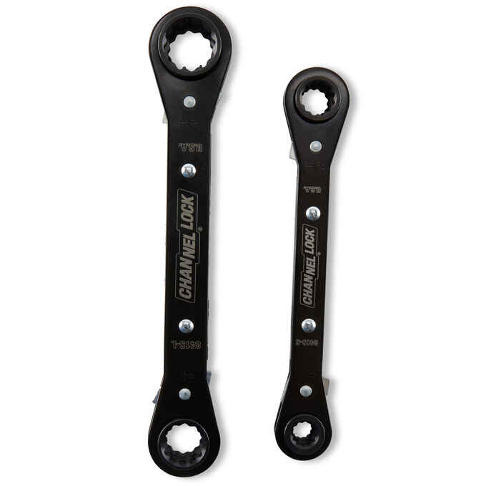 Channellock SAE Ratcheting Wrench 2 pc. 8 'N 1 Set