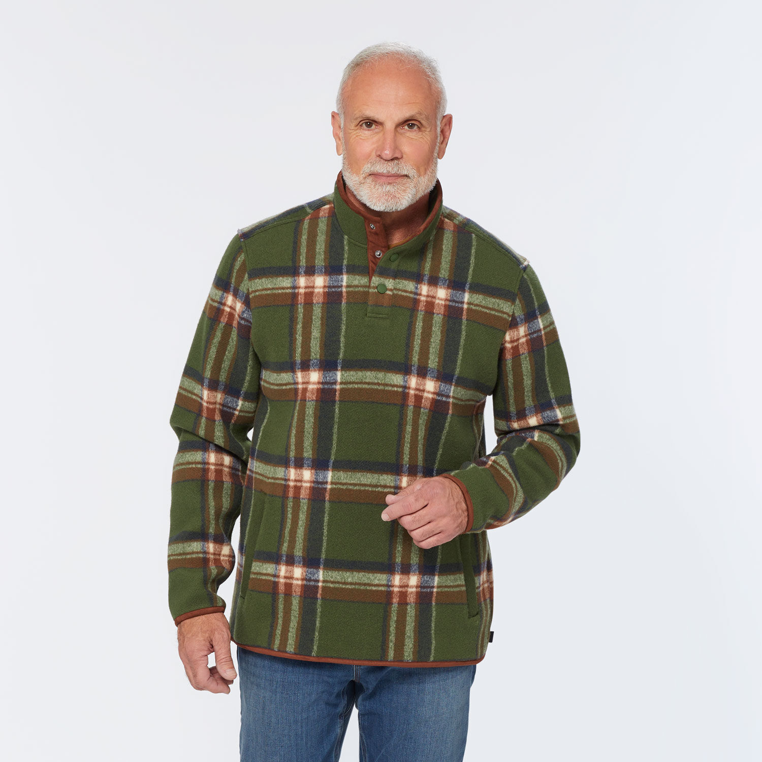 Men's Timberlodge 1/4 Snap Mock | Duluth Trading Company