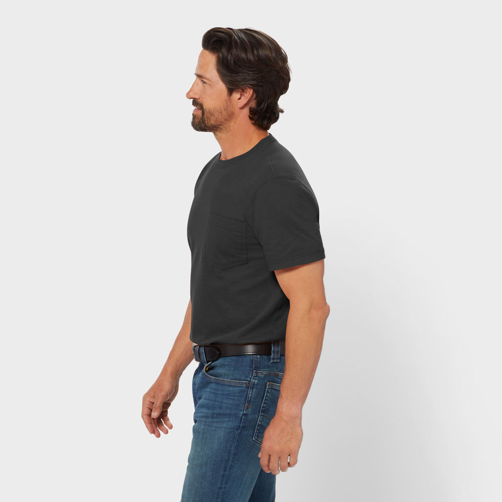 Men's Longtail T Slim Fit SS Crew with Pocket Main Image