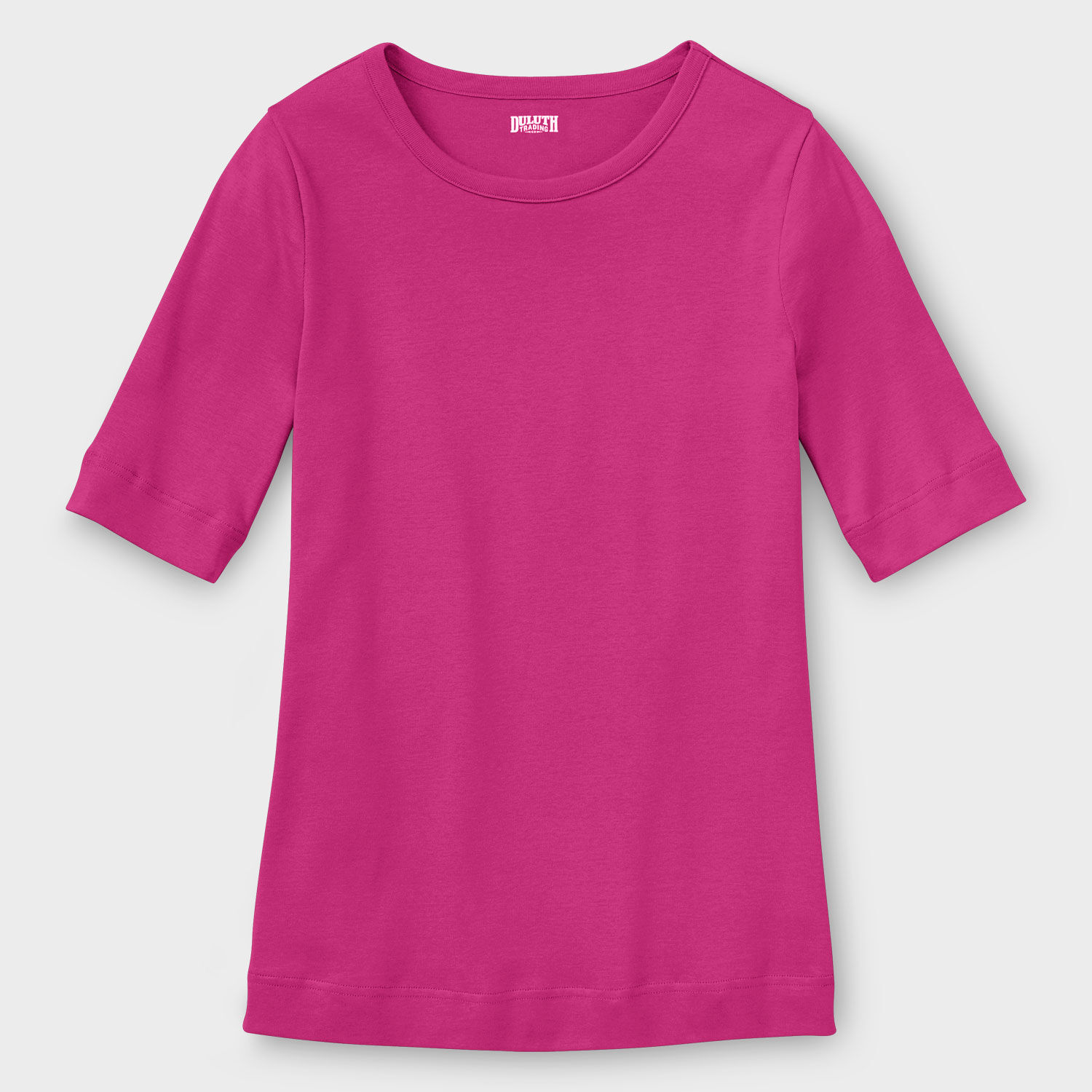 Women's Plus Longtail T Elbow Sleeve Scoopneck | Duluth