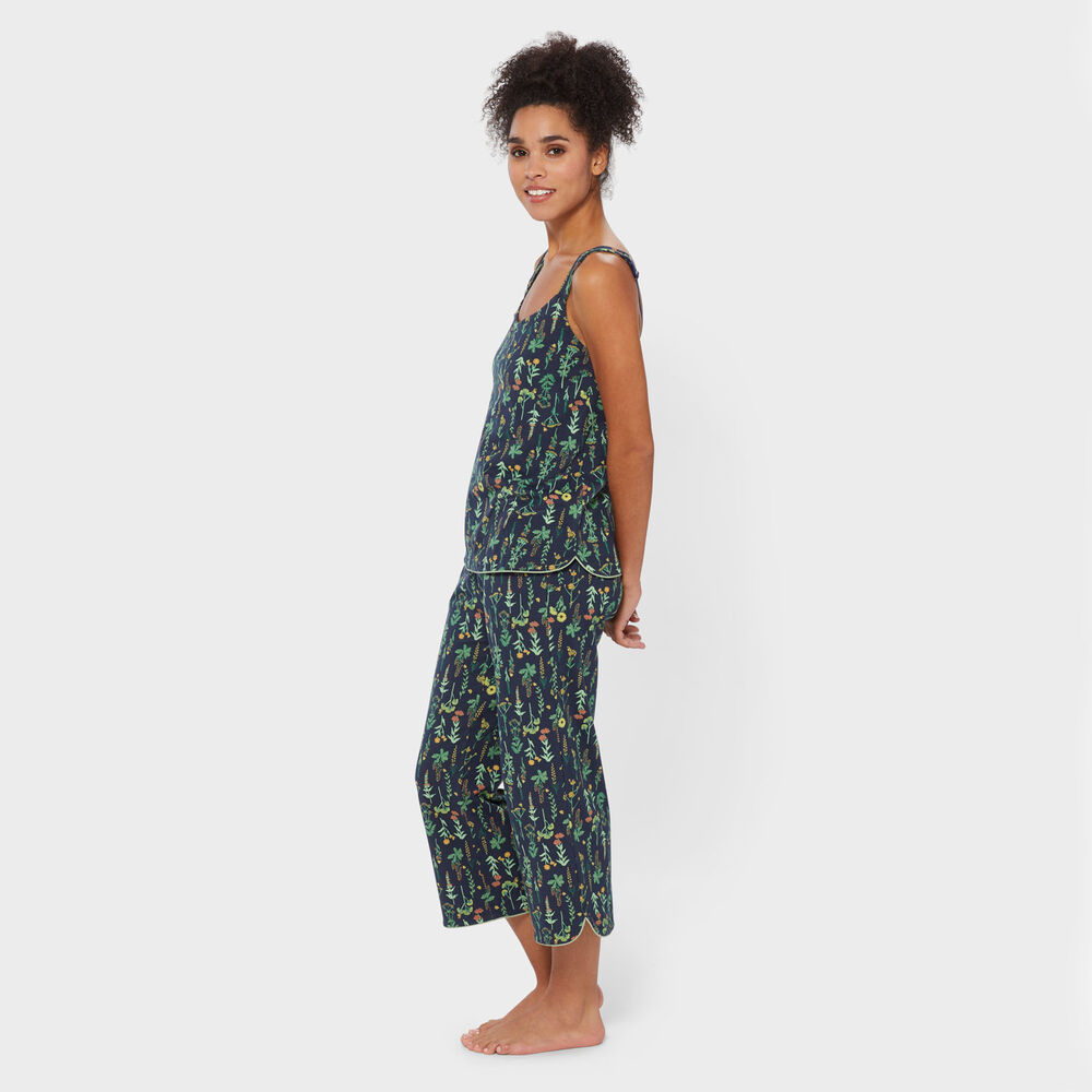 Women's Cotton Knit Printmaker Tank & Capris Sleep Set Main Image